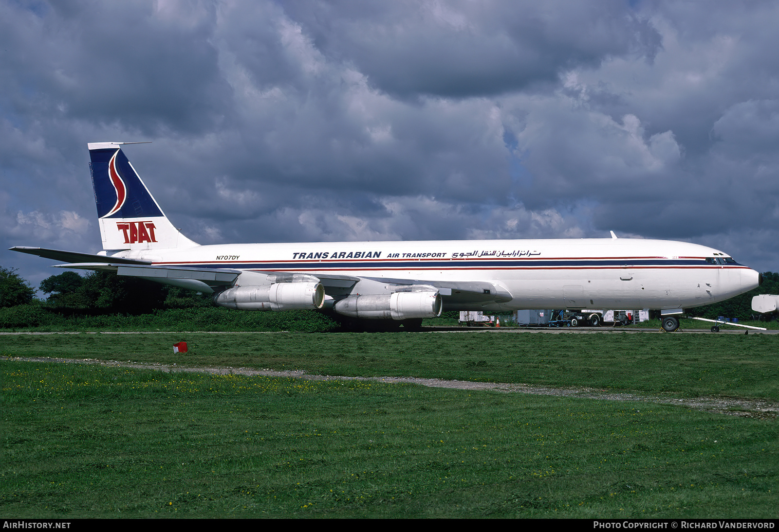 Aircraft Photo of N707DY | Boeing 707-351C | Trans Arabian Air Transport - TAAT | AirHistory.net #873401