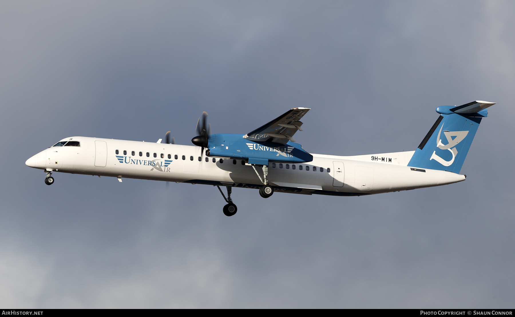 Aircraft Photo of 9H-MIM | Bombardier DHC-8-402 Dash 8 | Universal Air | AirHistory.net #873421