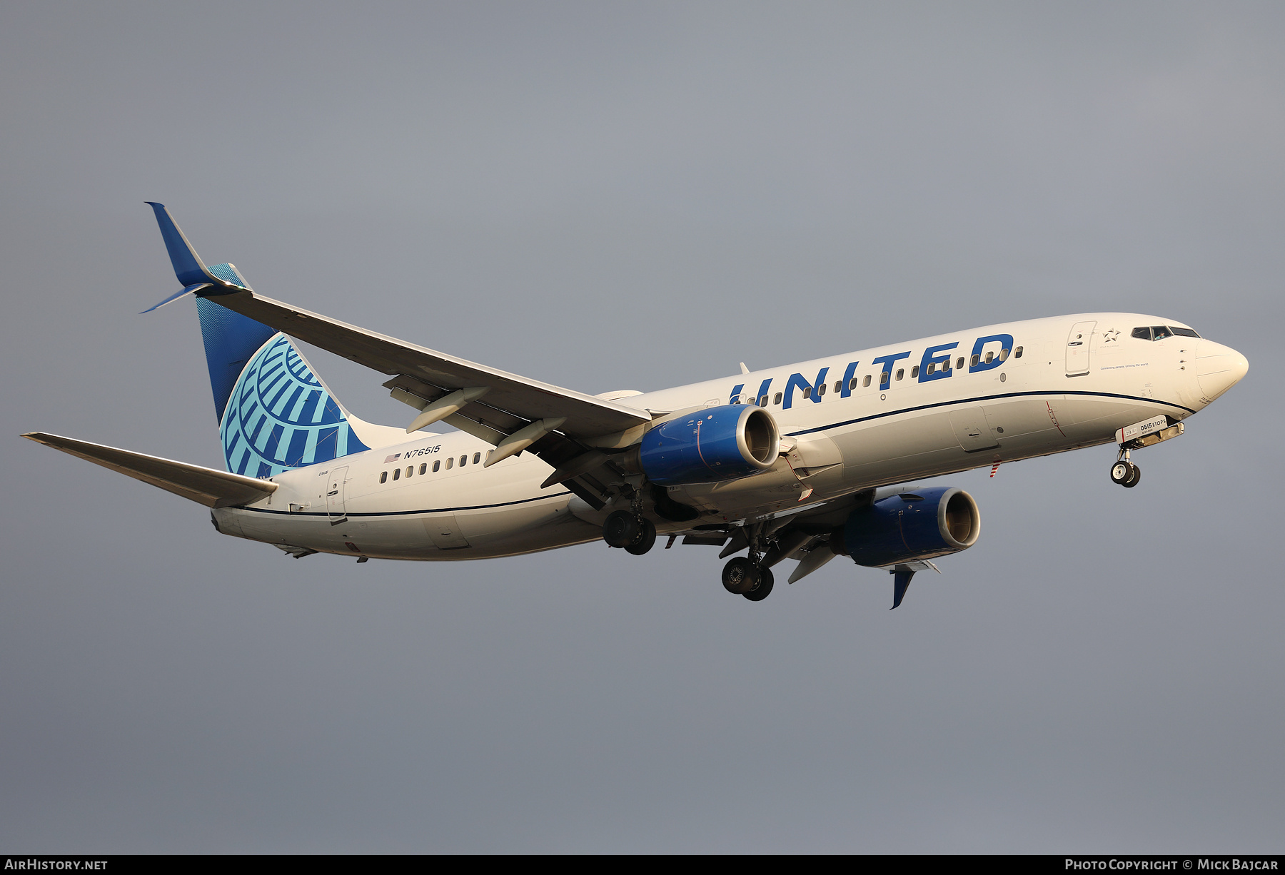 Aircraft Photo of N76515 | Boeing 737-824 | United Airlines | AirHistory.net #873433
