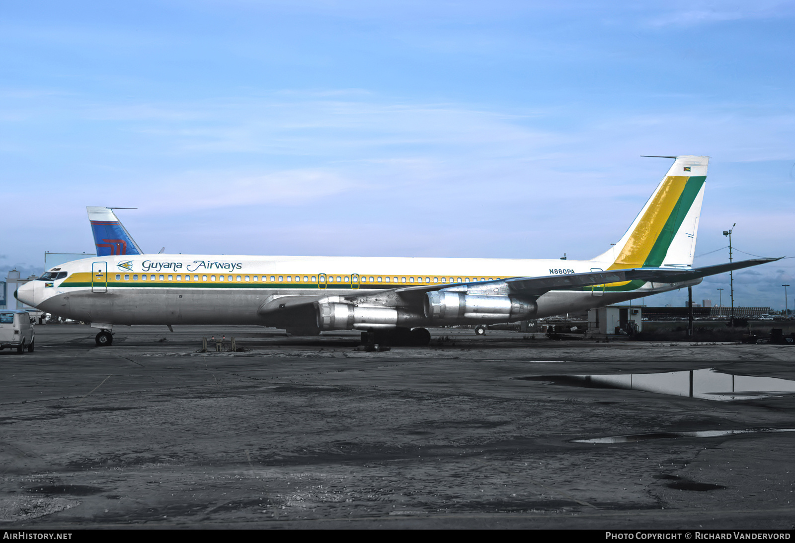 Aircraft Photo of N880PA | Boeing 707-321B | Guyana Airways | AirHistory.net #873445