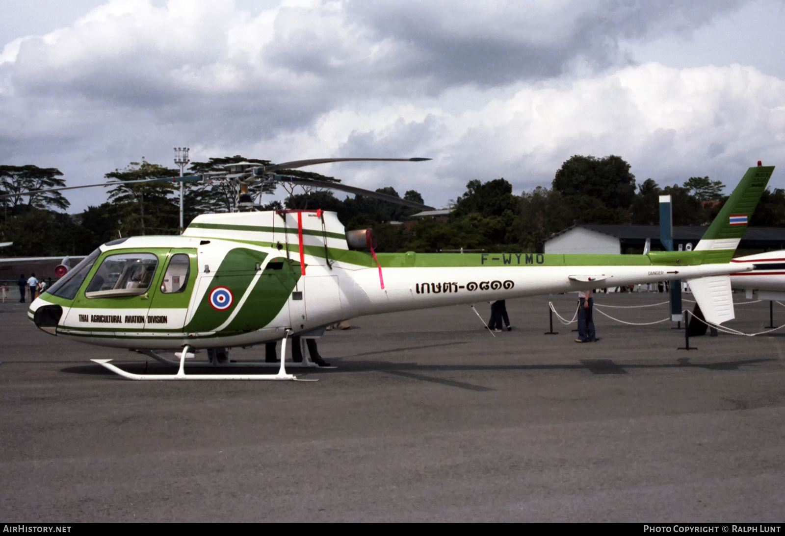 Aircraft Photo of 1811 / F-WYMO / KASET-1811 | Aerospatiale AS-350BA Squirrel | Thailand - KASET | AirHistory.net #873449