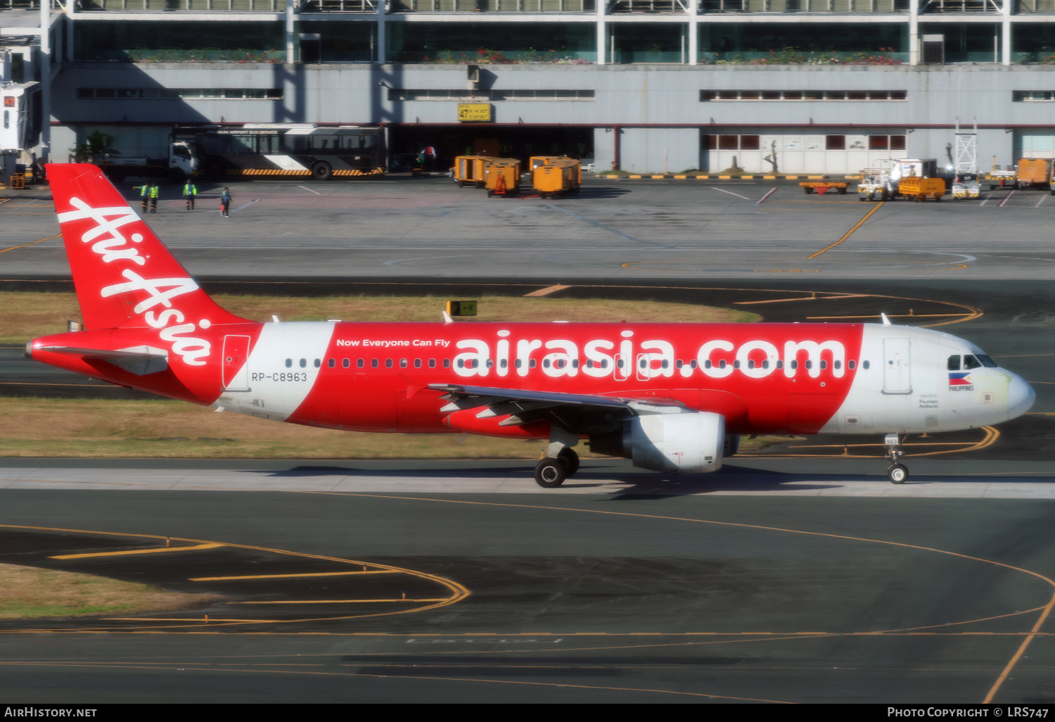 Aircraft Photo of RP-C8963 | Airbus A320-216 | AirAsia | AirHistory.net #873466