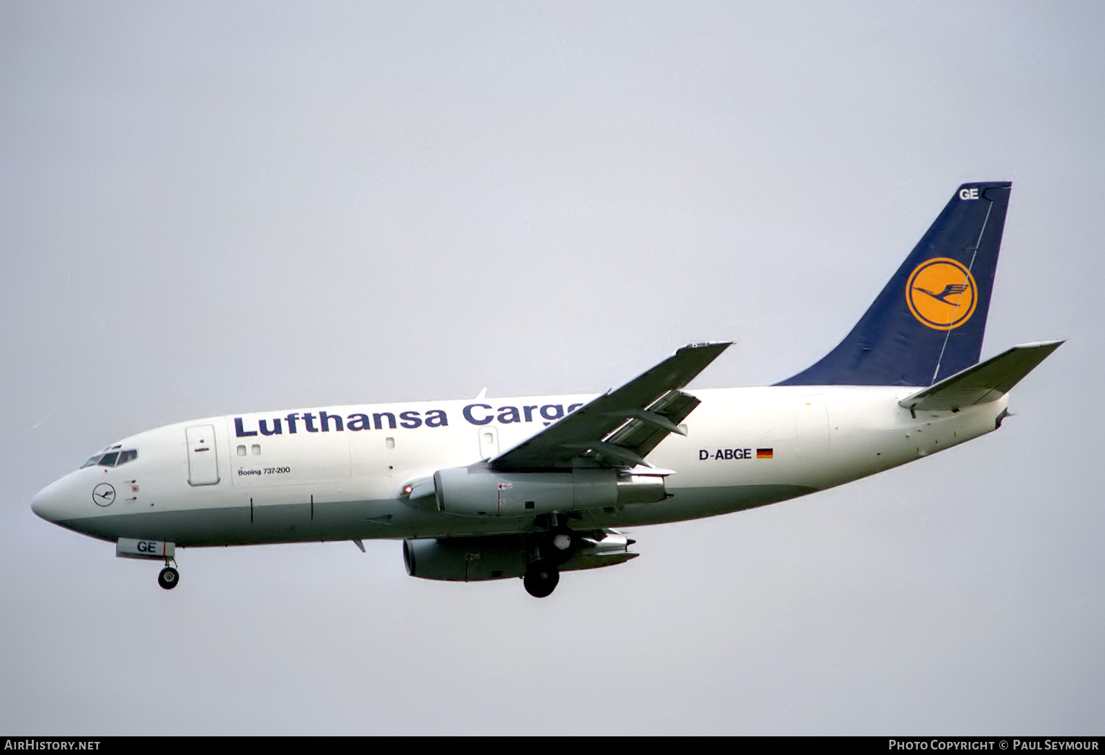 Aircraft Photo of D-ABGE | Boeing 737-230C | Lufthansa Cargo | AirHistory.net #873479