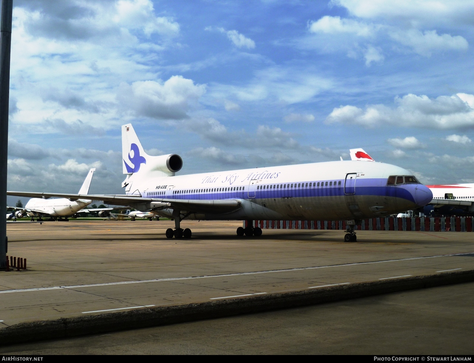 Aircraft Photo of HS-AXE | Lockheed L-1011-385-1 TriStar 1 | Thai Sky Airlines | AirHistory.net #873499