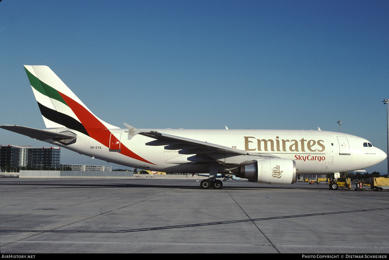 Aircraft Photo of A6-EFA | Airbus A310-308/F | Emirates SkyCargo | AirHistory.net #873507