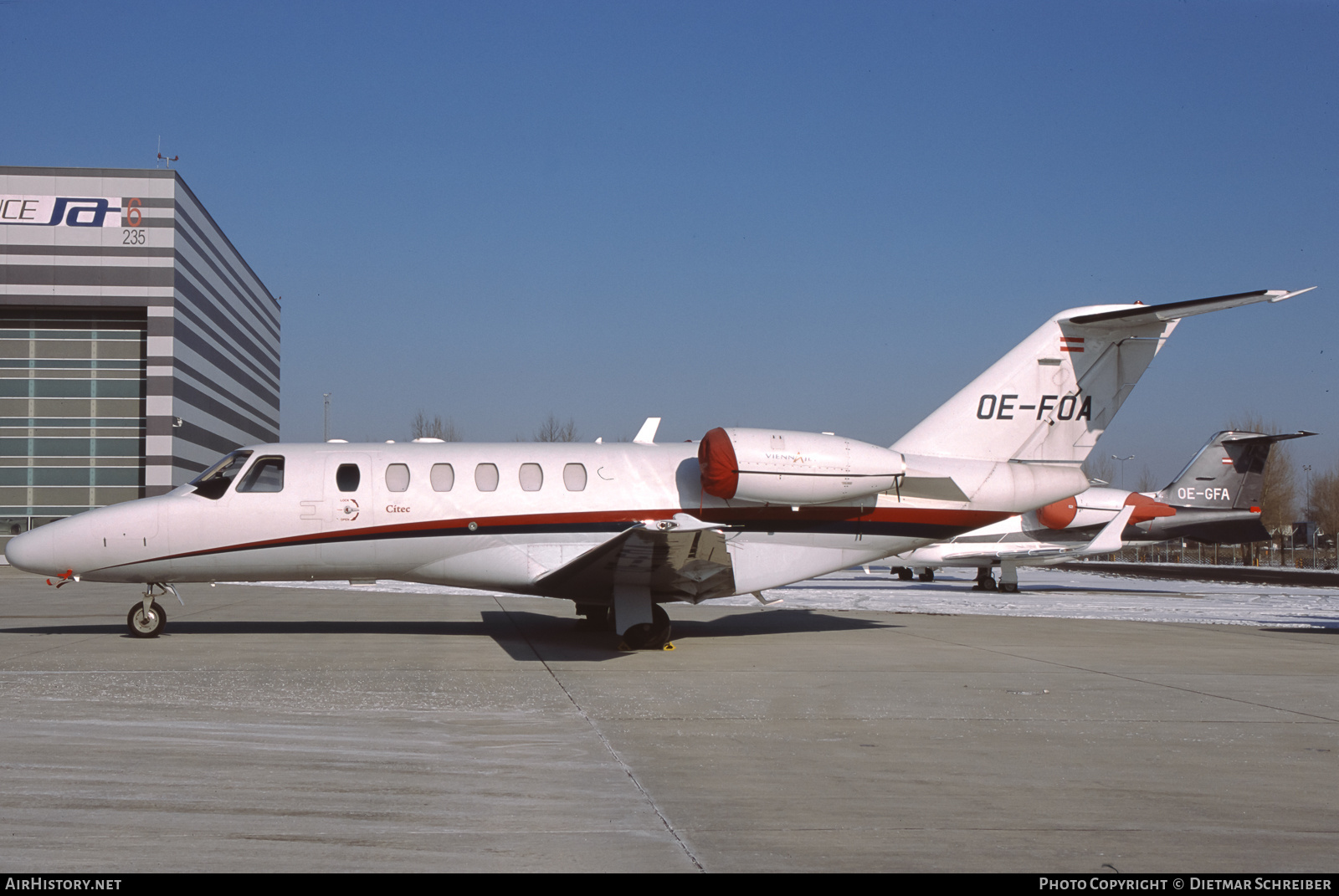 Aircraft Photo of OE-FOA | Cessna 525A CitationJet CJ2+ | AirHistory.net #873524