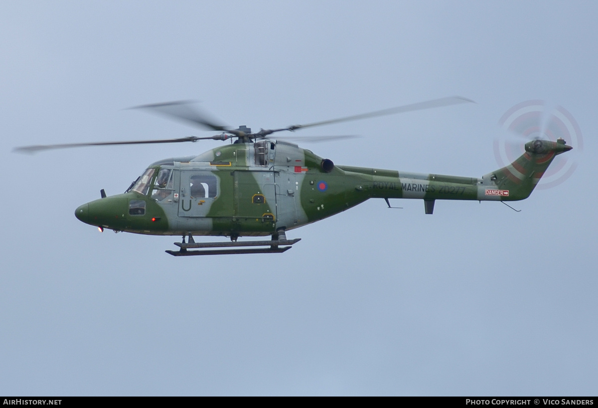Aircraft Photo of ZD277 | Westland WG-13 Lynx AH7 | UK - Marines | AirHistory.net #873533