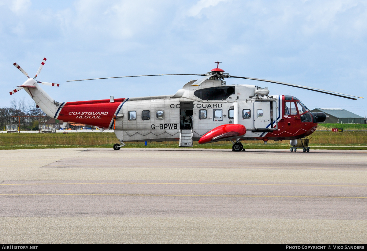 Aircraft Photo of G-BPWB | Sikorsky S-61N MkII | HM Coastguard | AirHistory.net #873534