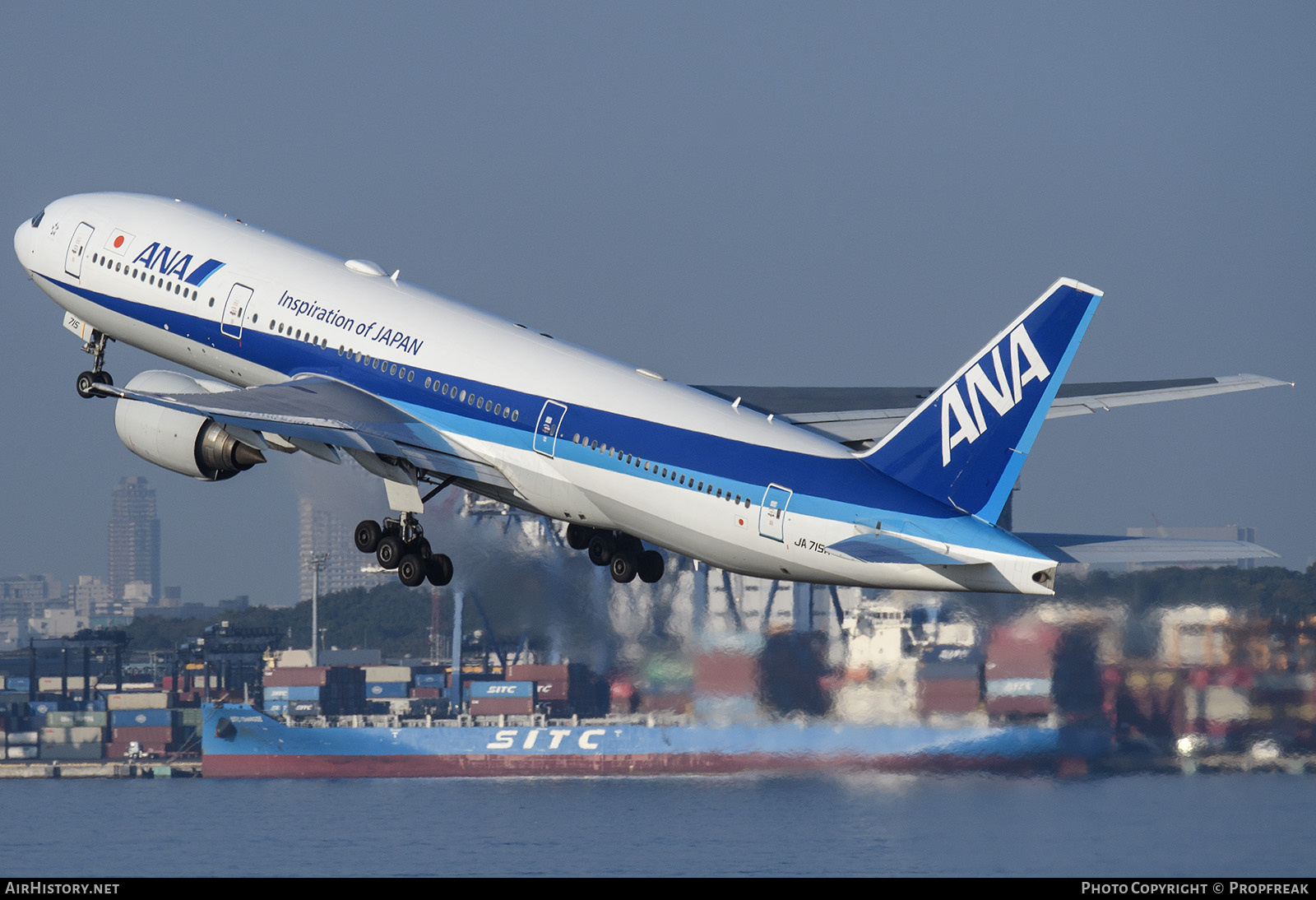 Aircraft Photo of JA715A | Boeing 777-281/ER | All Nippon Airways - ANA | AirHistory.net #873538