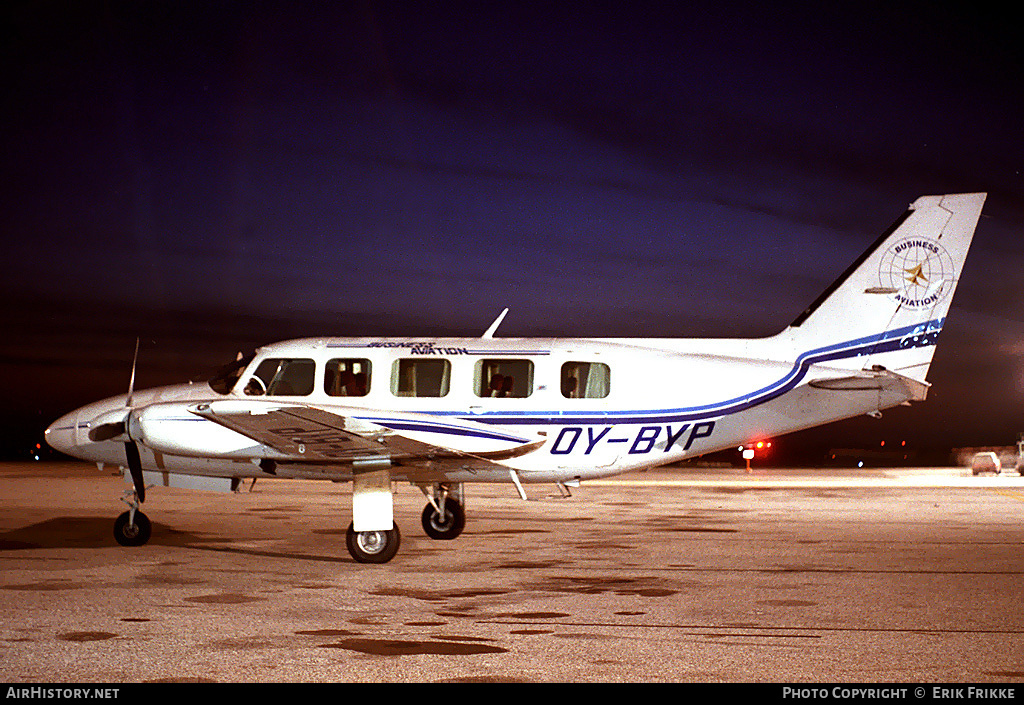 Aircraft Photo of OY-BYP | Piper PA-31-350 Navajo Chieftain | Business Aviation | AirHistory.net #873543