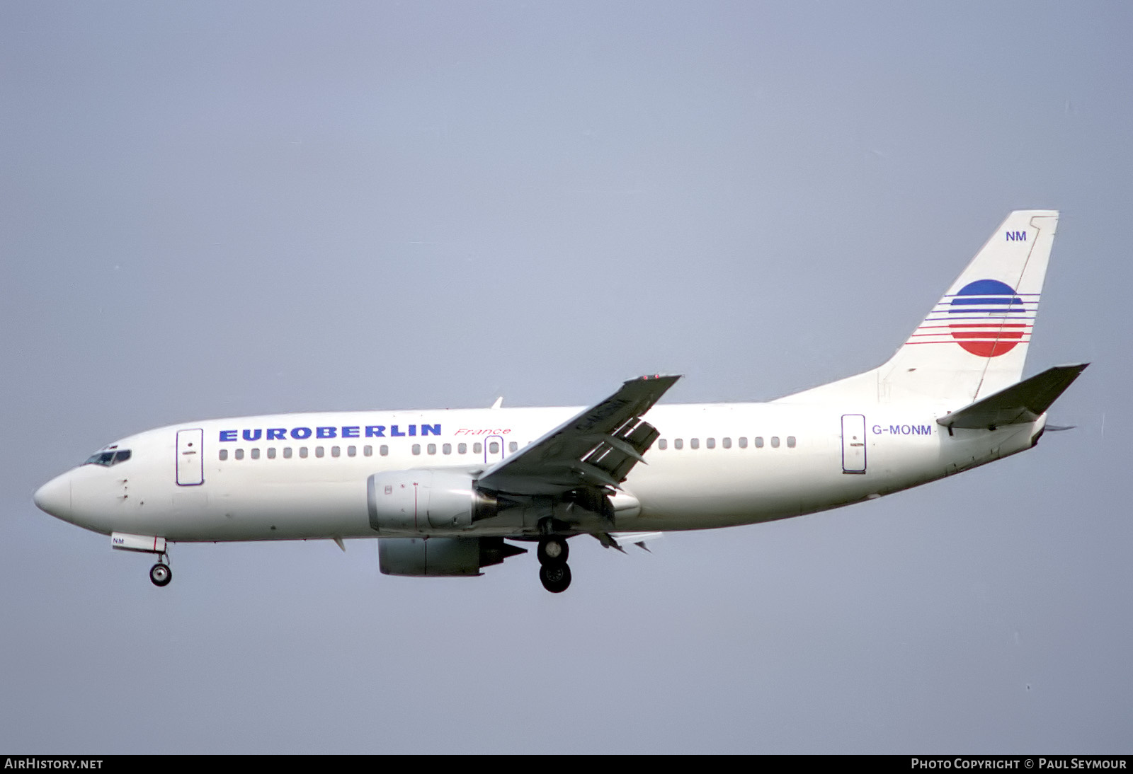 Aircraft Photo of G-MONM | Boeing 737-3Y0 | Euroberlin France | AirHistory.net #873547