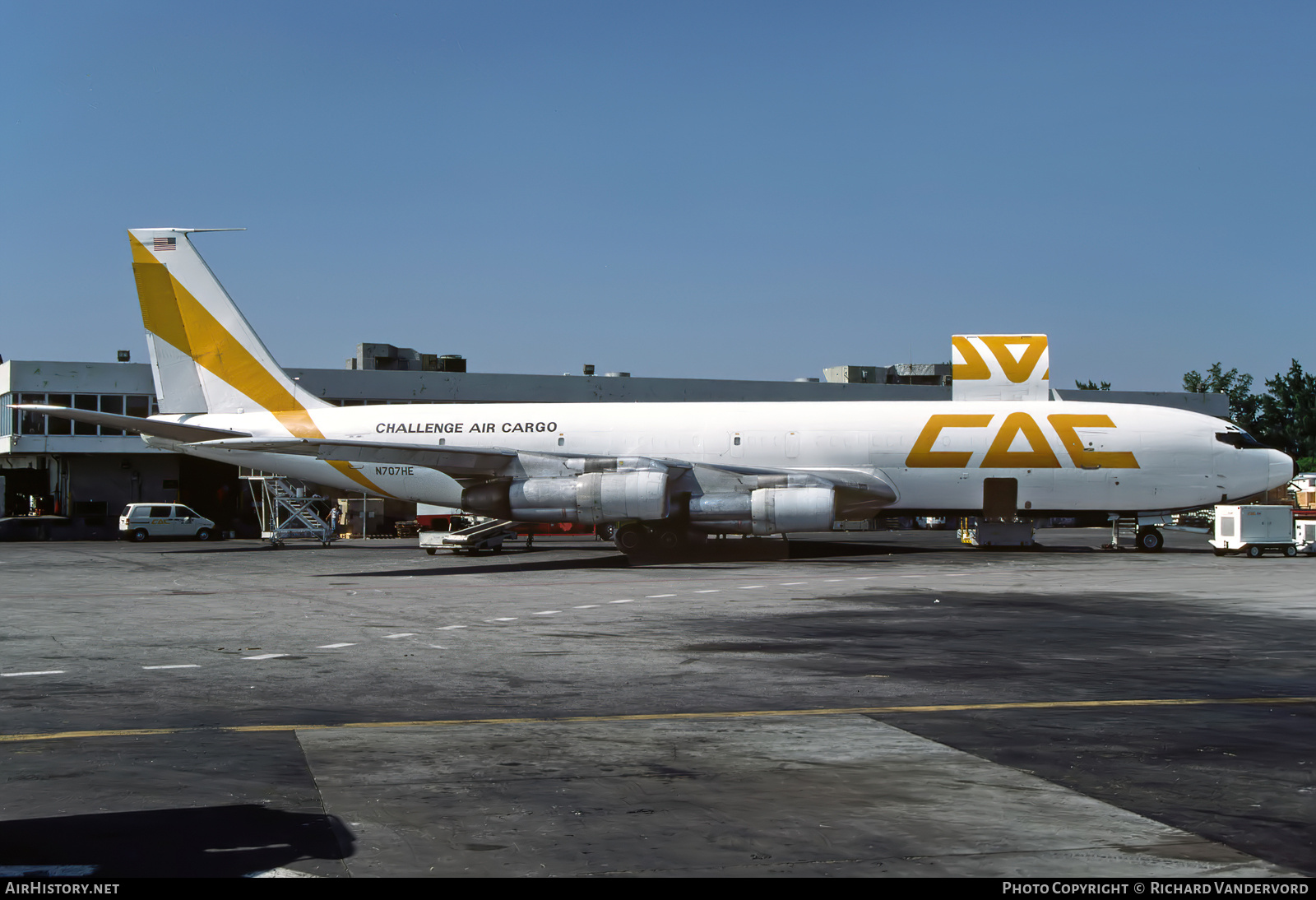 Aircraft Photo of N707HE | Boeing 707-330C | Challenge Air Cargo - CAC | AirHistory.net #873548