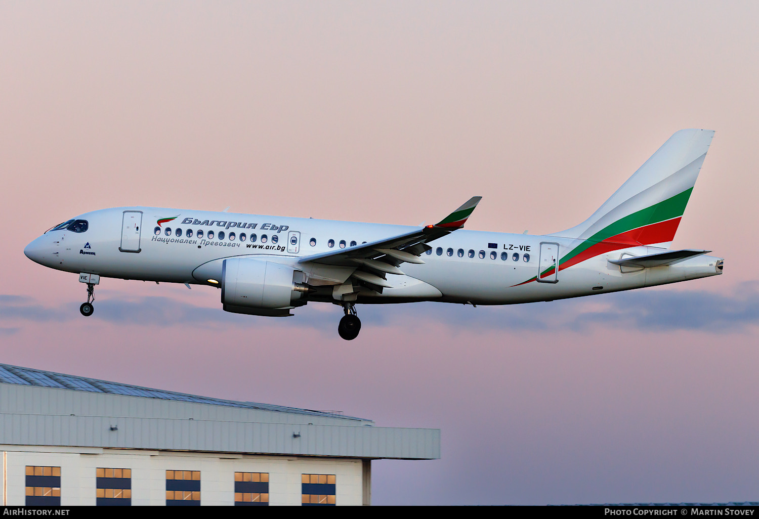 Aircraft Photo of LZ-VIE | Airbus A220-100 (BD-500-1A10) | Bulgaria Air | AirHistory.net #873553