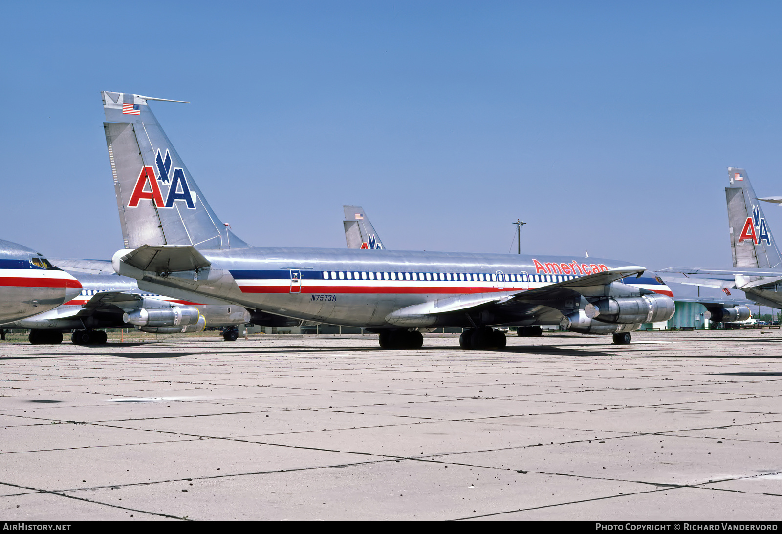 Aircraft Photo of N7573A | Boeing 707-123B | American Airlines | AirHistory.net #873568