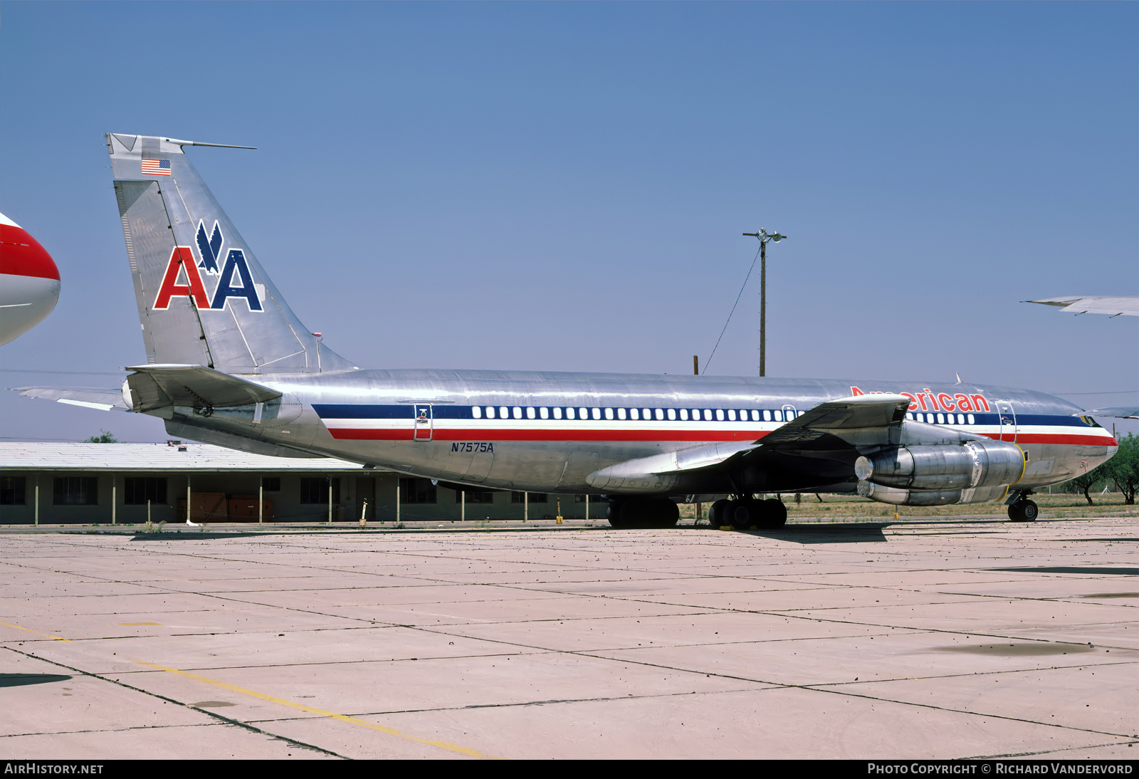 Aircraft Photo of N7575A | Boeing 707-123B | American Airlines | AirHistory.net #873595