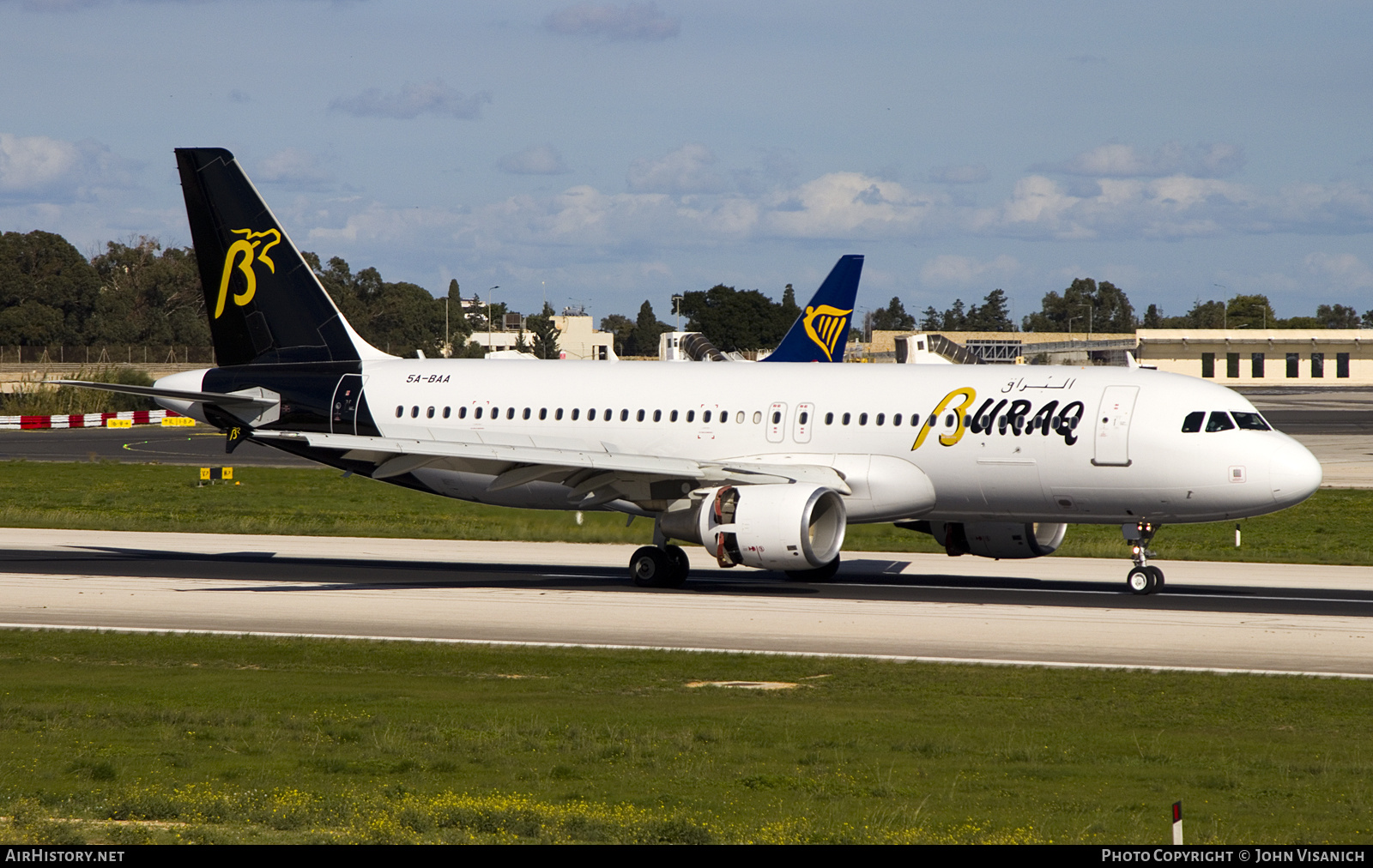 Aircraft Photo of 5A-BAA | Airbus A320-214 | Buraq Air | AirHistory.net #873599