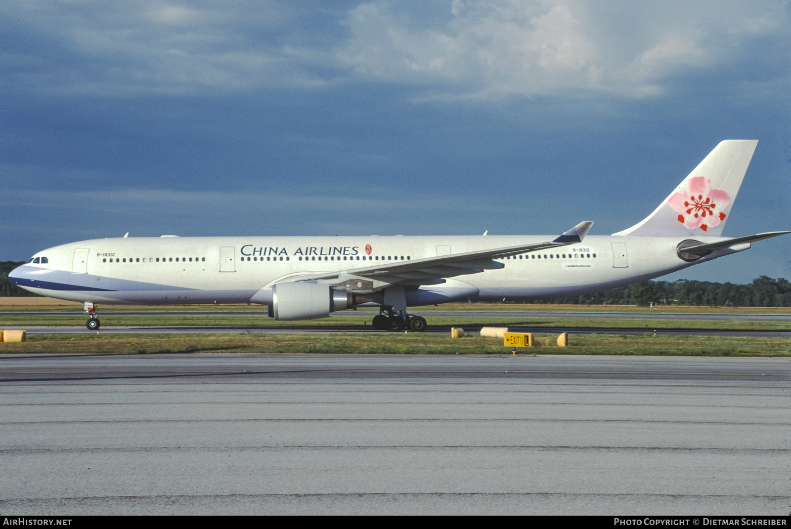 Aircraft Photo of B-18312 | Airbus A330-302 | China Airlines | AirHistory.net #873620