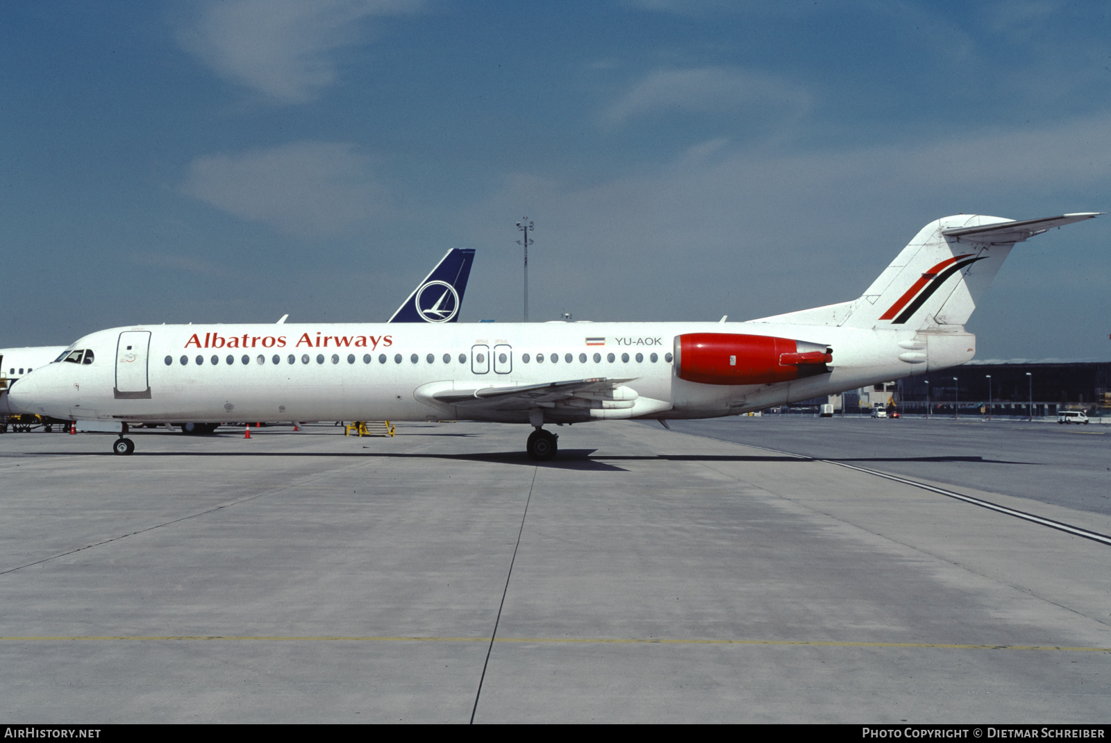 Aircraft Photo of YU-AOK | Fokker 100 (F28-0100) | Albatros Airways | AirHistory.net #873623