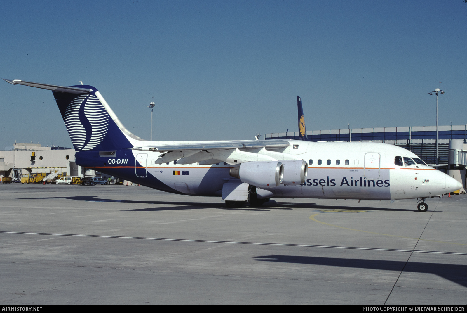 Aircraft Photo of OO-DJW | British Aerospace Avro 146-RJ85 | Brussels Airlines | AirHistory.net #873630