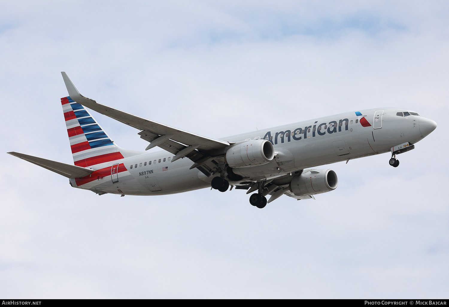 Aircraft Photo of N897NN | Boeing 737-823 | American Airlines | AirHistory.net #873637