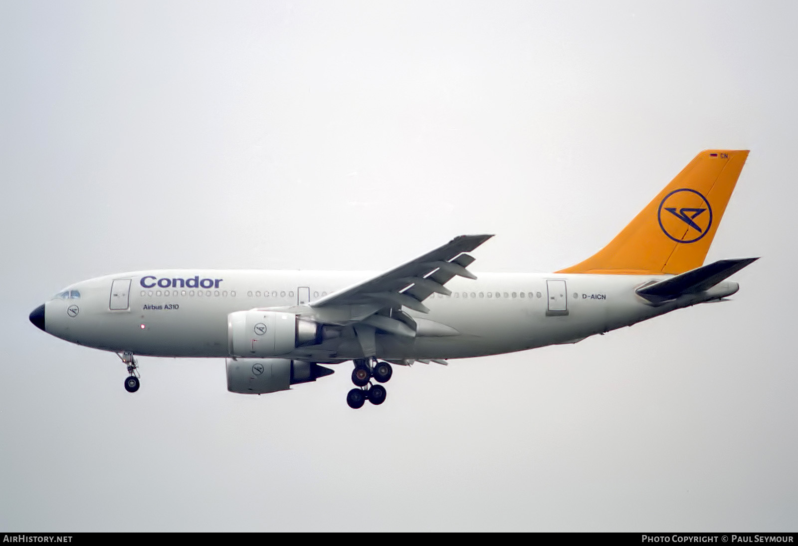 Aircraft Photo of D-AICN | Airbus A310-203 | Condor Flugdienst | AirHistory.net #873639