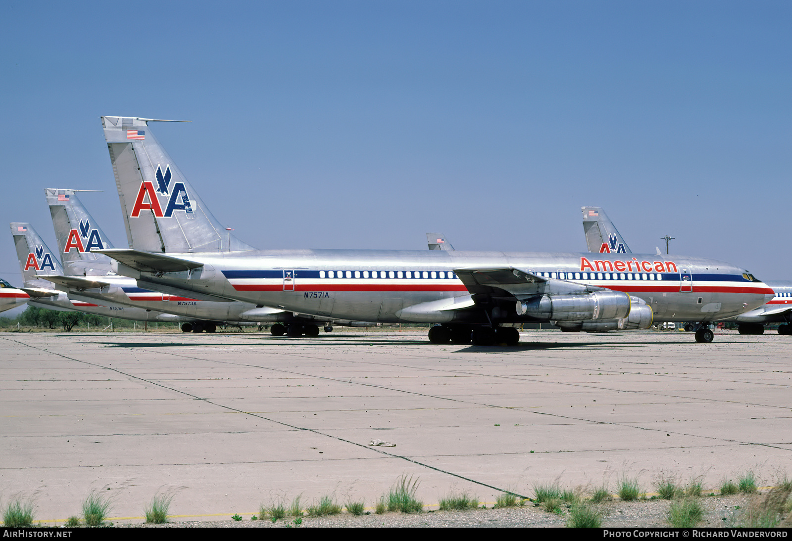 Aircraft Photo of N7571A | Boeing 707-123B | American Airlines | AirHistory.net #873640