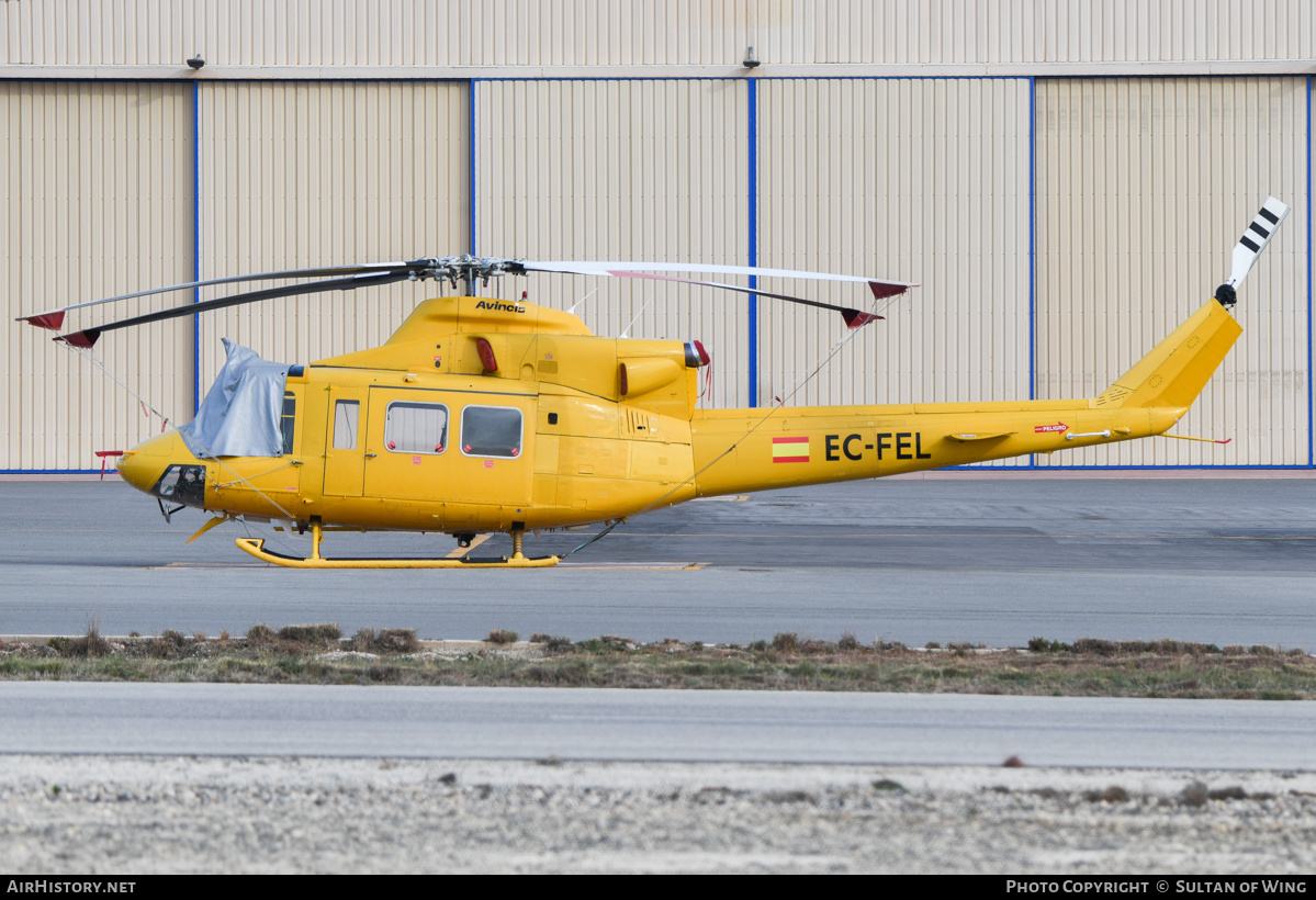 Aircraft Photo of EC-FEL | Bell 412SP | Avincis | AirHistory.net #873652