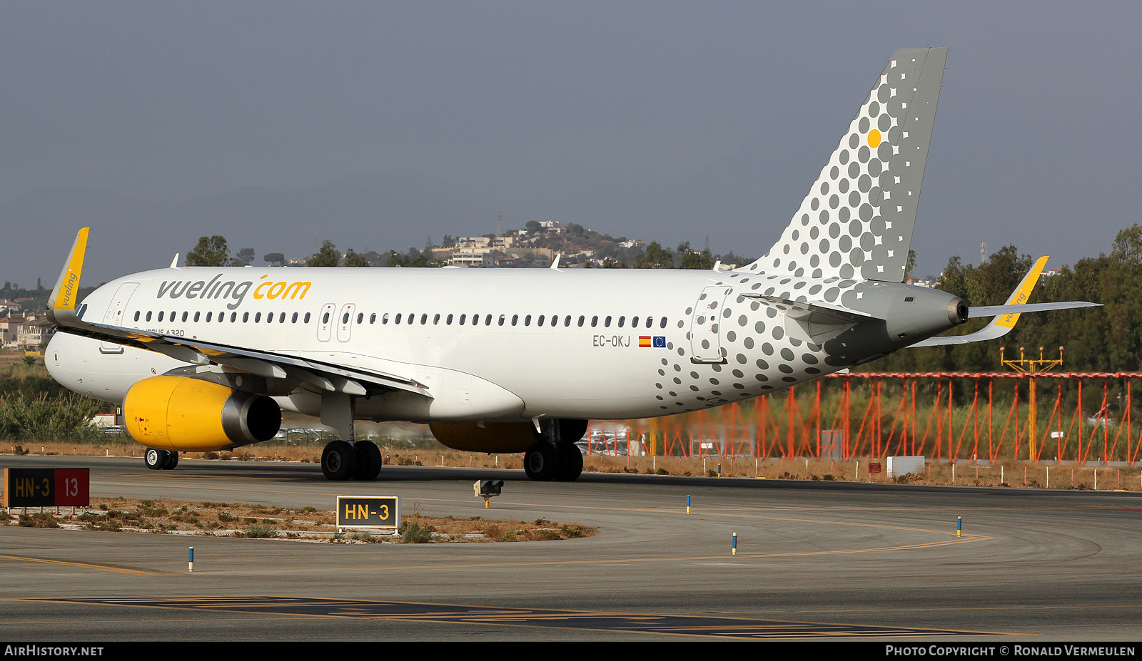 Aircraft Photo of EC-OKJ | Airbus A320-232 | Vueling Airlines | AirHistory.net #873656