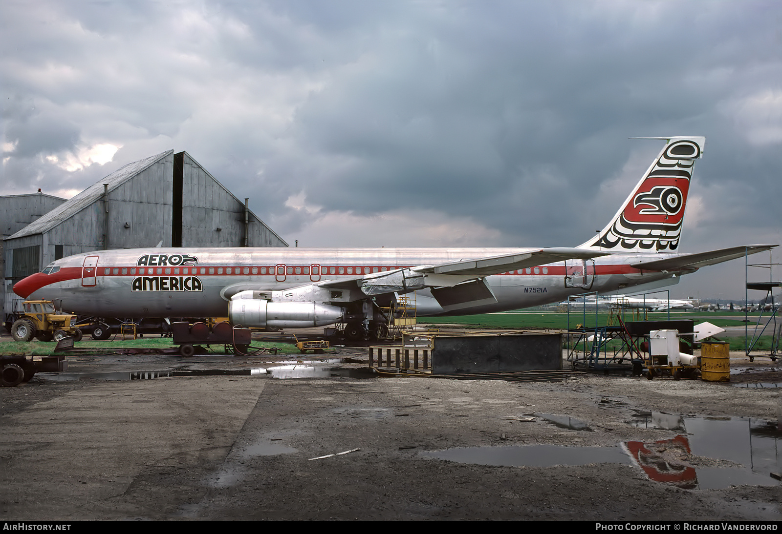 Aircraft Photo of N7521A | Boeing 707-123B | Aeroamerica | AirHistory.net #873676