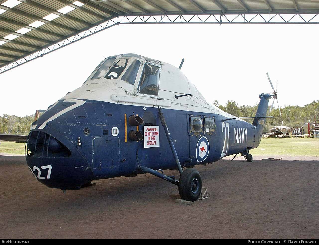 Aircraft Photo of N7-217 | Westland WS-58 Wessex HAS.31A | Australia - Navy | AirHistory.net #873692
