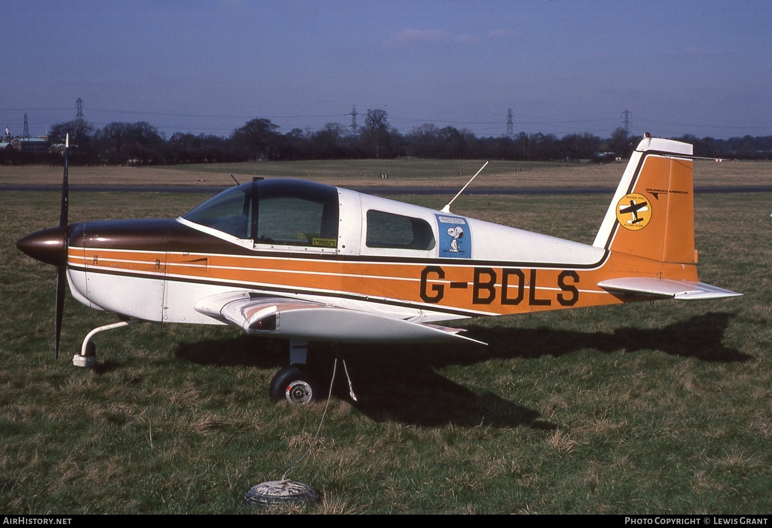 Aircraft Photo of G-BDLS | Grumman American AA-1B Tr2 | Biggin Hill Flying Club | AirHistory.net #873719