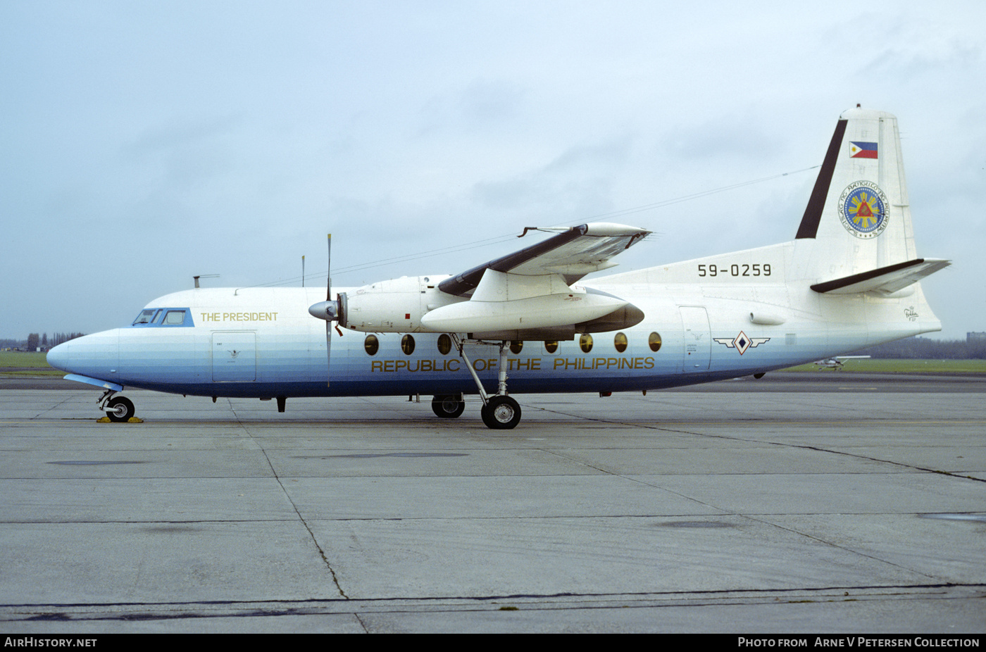 Aircraft Photo of 59-0259 | Fokker F27-200 Friendship | Philippines - Air Force | AirHistory.net #873738