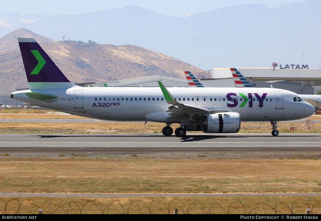 Aircraft Photo of CC-AZH | Airbus A320-251N | Sky Airline | AirHistory.net #873749