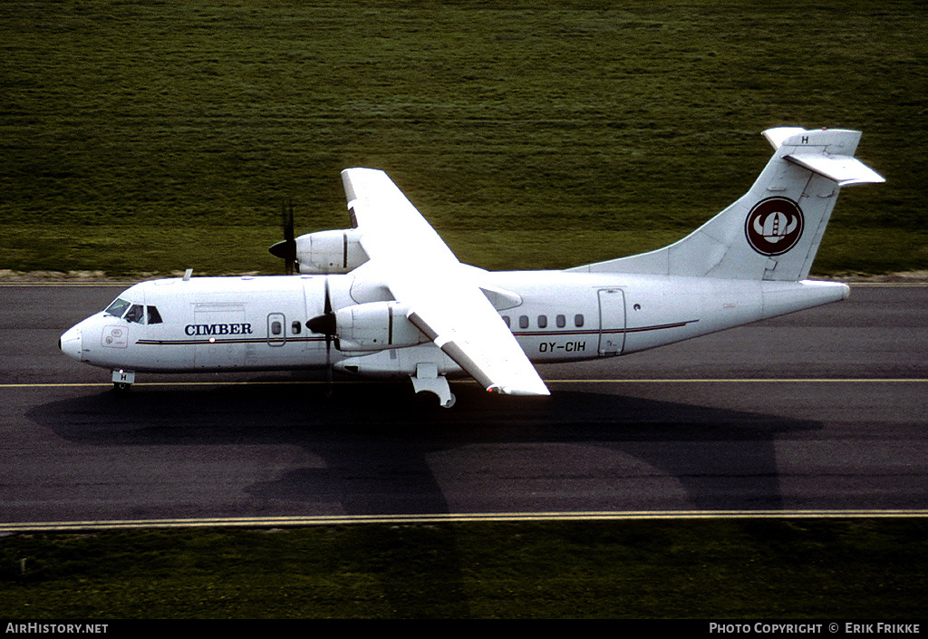 Aircraft Photo of OY-CIH | ATR ATR-42-300 | Cimber Air | AirHistory.net #873758