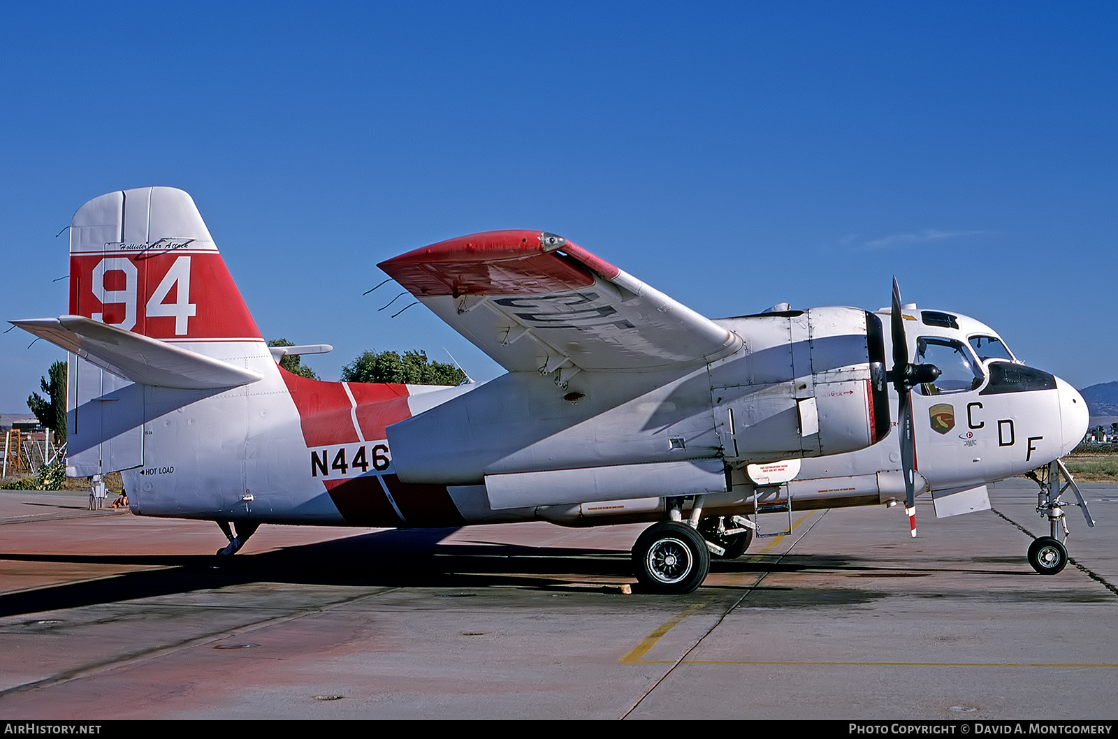 Aircraft Photo of N446DF | Grumman TS-2A Tracker | California Department of Forestry - CDF | AirHistory.net #873762