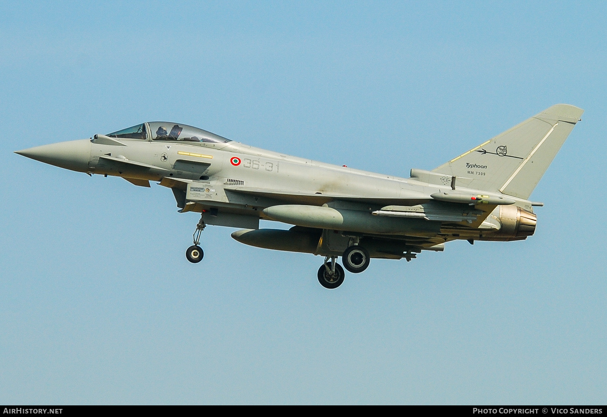 Aircraft Photo of MM7309 | Eurofighter EF-2000 Typhoon S | Italy - Air Force | AirHistory.net #873775