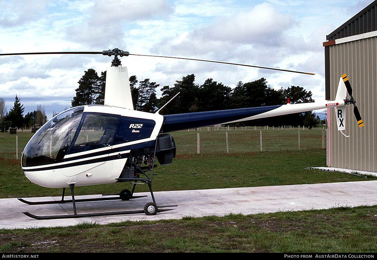 Aircraft Photo of ZK-HRX / RX | Robinson R-22 Beta | AirHistory.net #873780