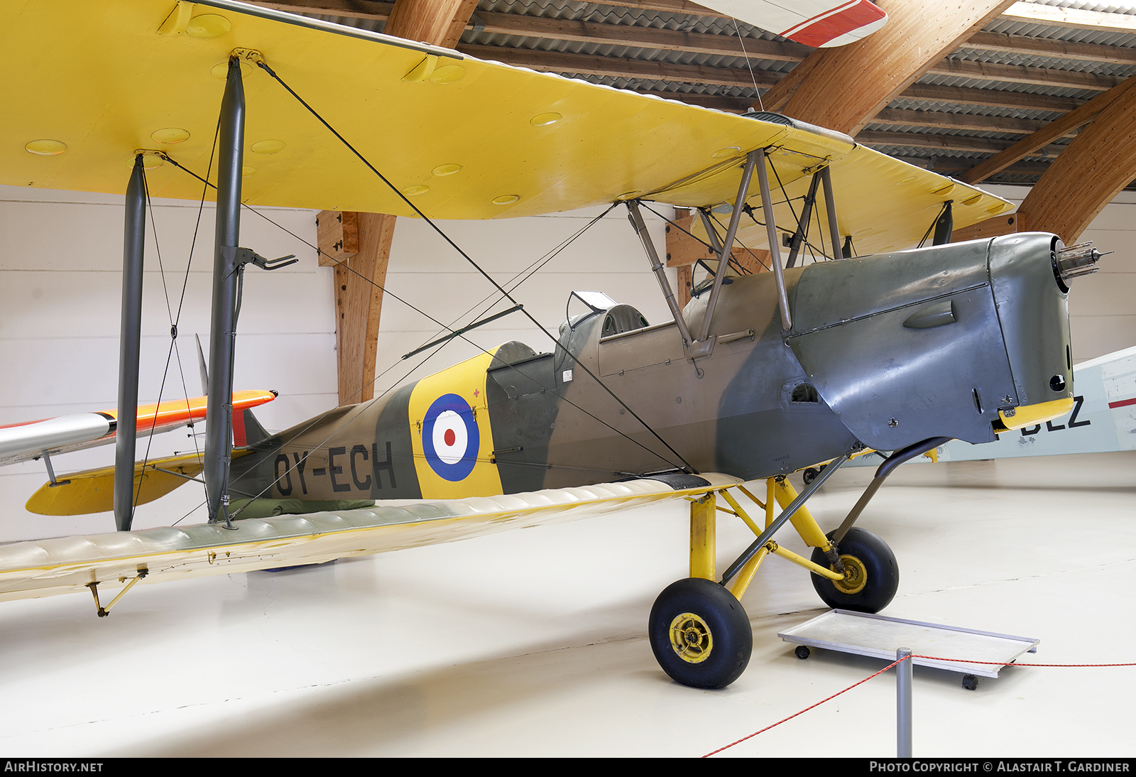 Aircraft Photo of OY-ECH | De Havilland D.H. 82A Tiger Moth II | UK - Air Force | AirHistory.net #873797