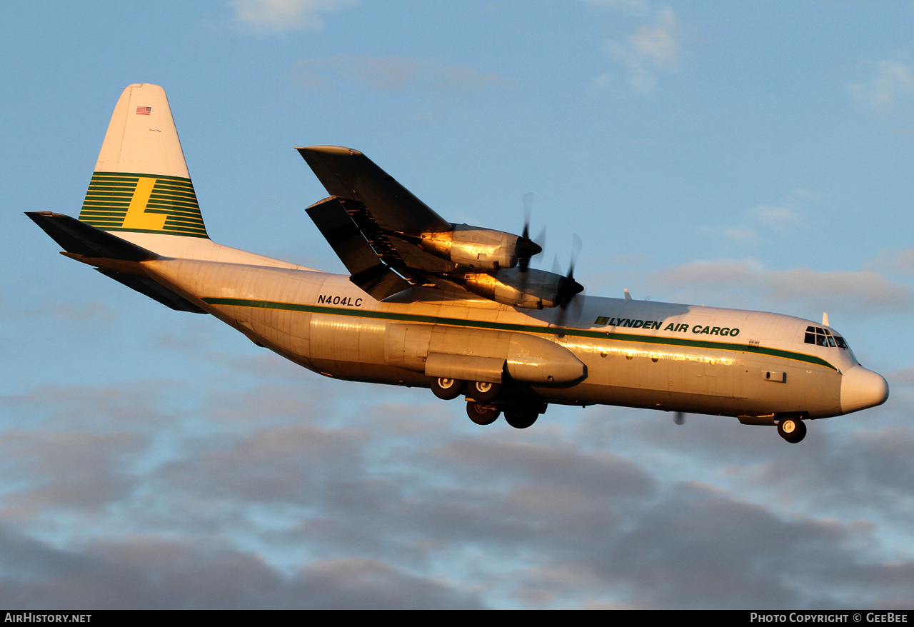 Aircraft Photo of N404LC | Lockheed L-100-30 Hercules (382G) | Lynden Air Cargo | AirHistory.net #873832