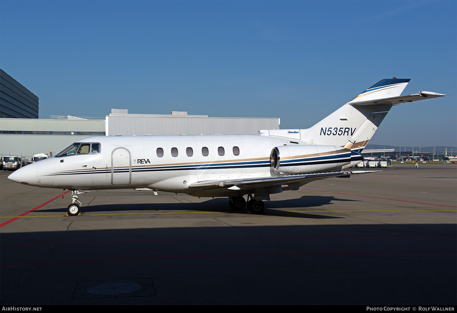 Aircraft Photo of N535RV | Raytheon Hawker 800XP | REVA | AirHistory.net #873874