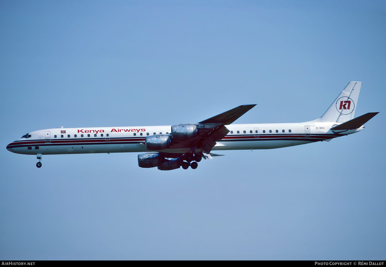 Aircraft Photo of EI-BZU | McDonnell Douglas DC-8-71 | Kenya Airways | AirHistory.net #873876