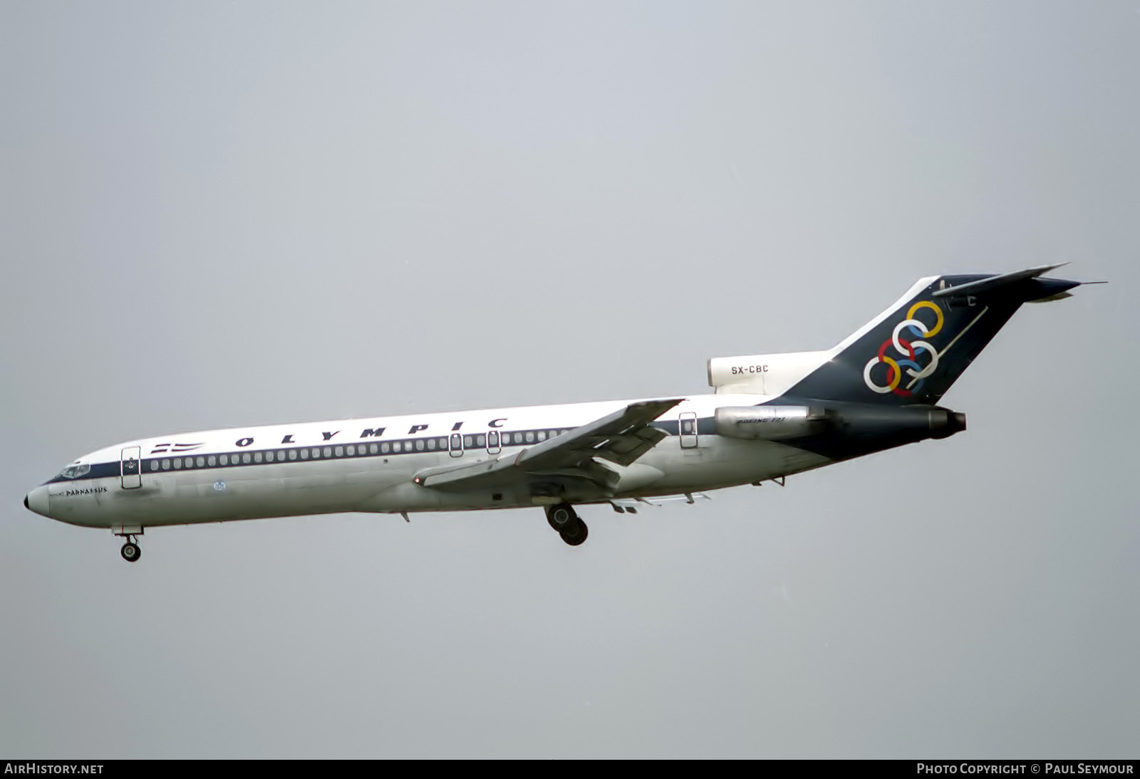 Aircraft Photo of SX-CBC | Boeing 727-284 | Olympic | AirHistory.net #873909
