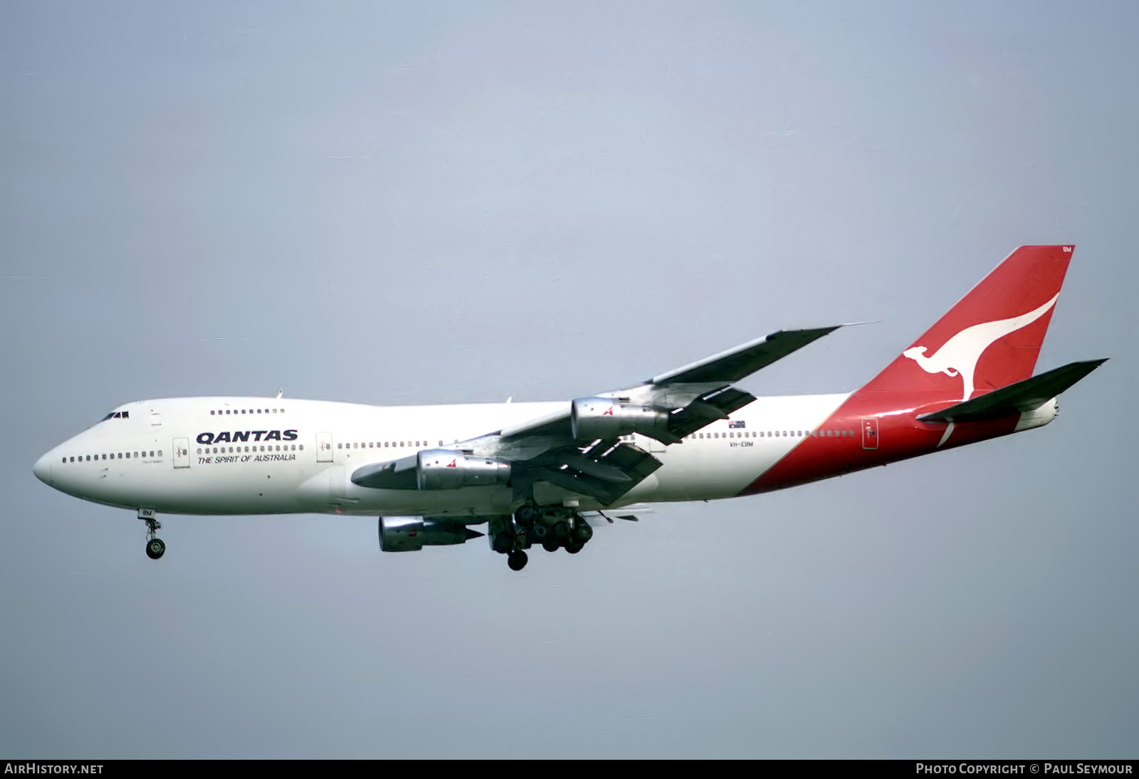 Aircraft Photo of VH-EBM | Boeing 747-238B | Qantas | AirHistory.net #873913