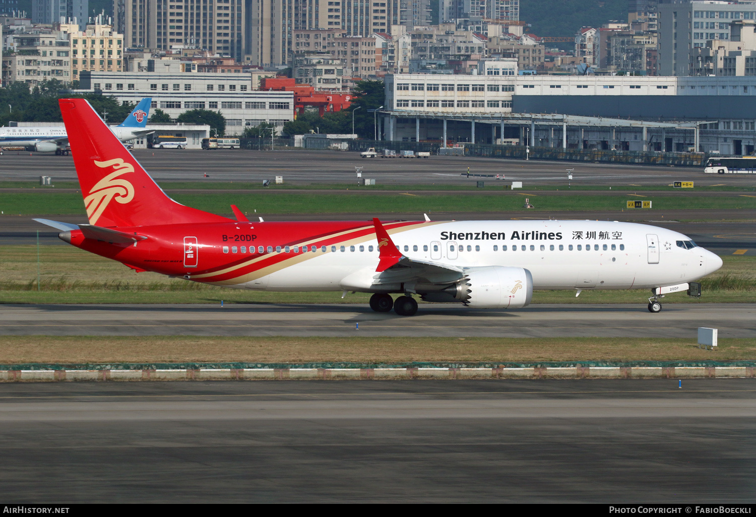 Aircraft Photo of B-20DP | Boeing 737-8 Max 8 | Shenzhen Airlines | AirHistory.net #873925