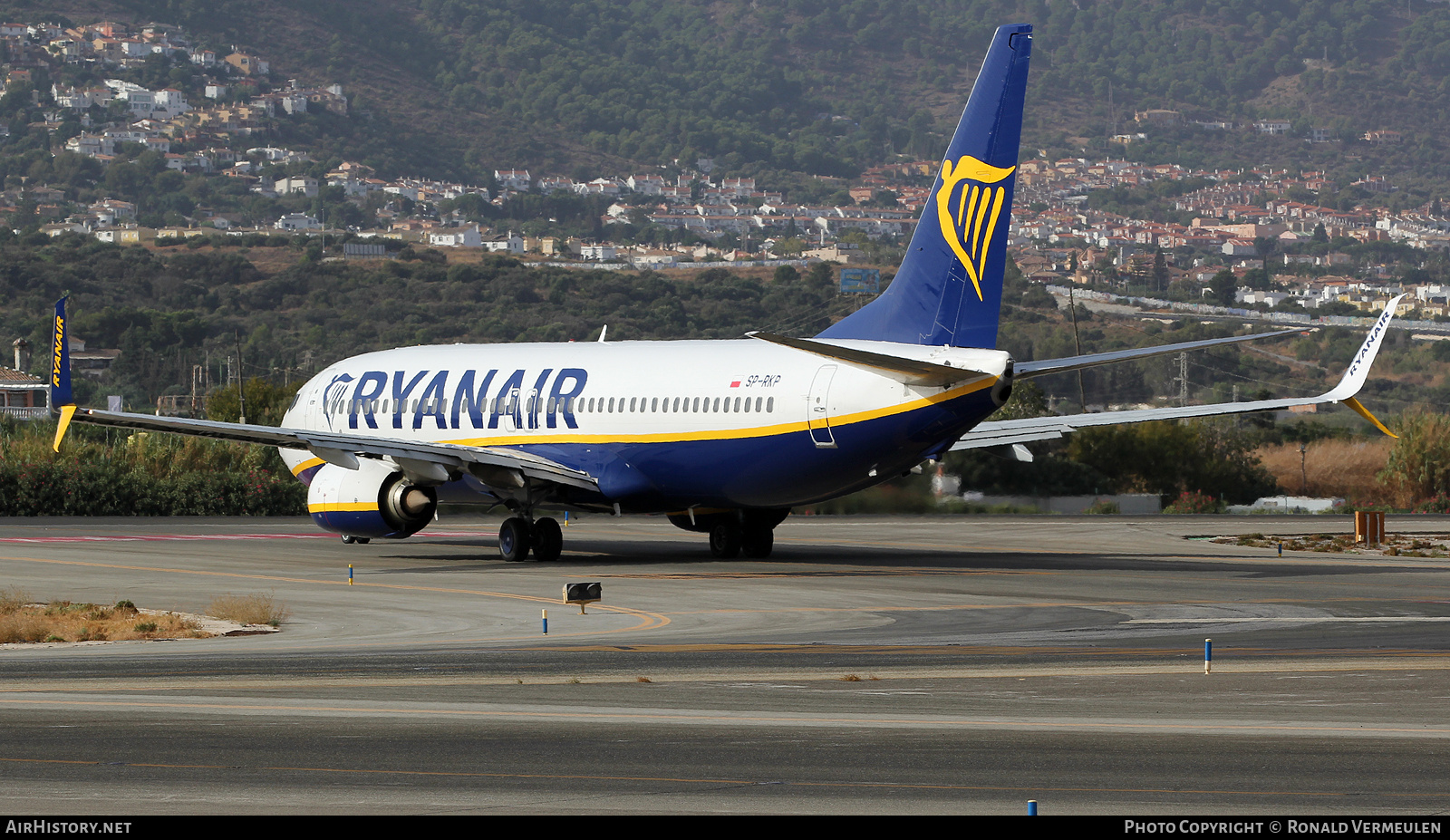 Aircraft Photo of SP-RKP | Boeing 737-8AS | Ryanair | AirHistory.net #873929