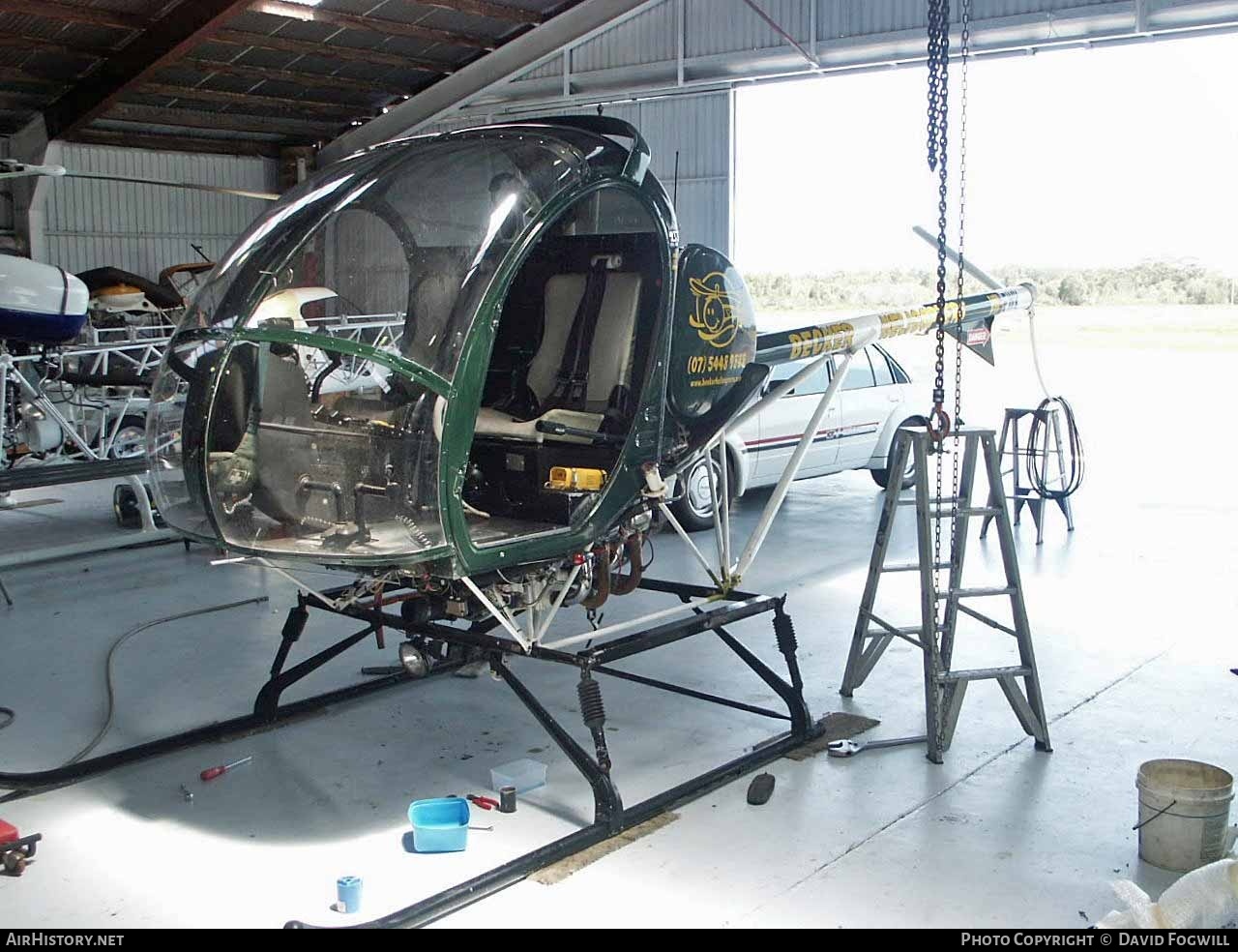 Aircraft Photo of VH-EWK | Hughes TH-55A Osage (269A) | Becker Helicopters | AirHistory.net #873933