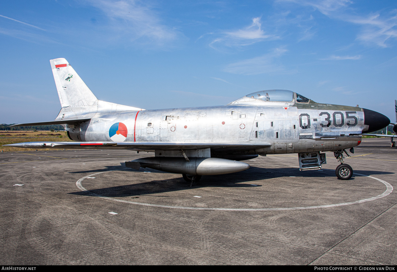 Aircraft Photo of Q-305 | North American F-86K Sabre | Netherlands - Air Force | AirHistory.net #873940