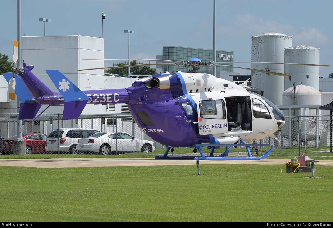 Aircraft Photo of N523EC | Airbus Helicopters EC-145 (BK-117C-2) | ECU Health EastCare | AirHistory.net #873990