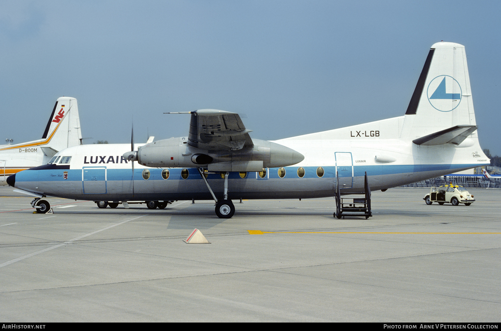 Aircraft Photo of LX-LGB | Fokker F27-100 Friendship | Luxair | AirHistory.net #874018