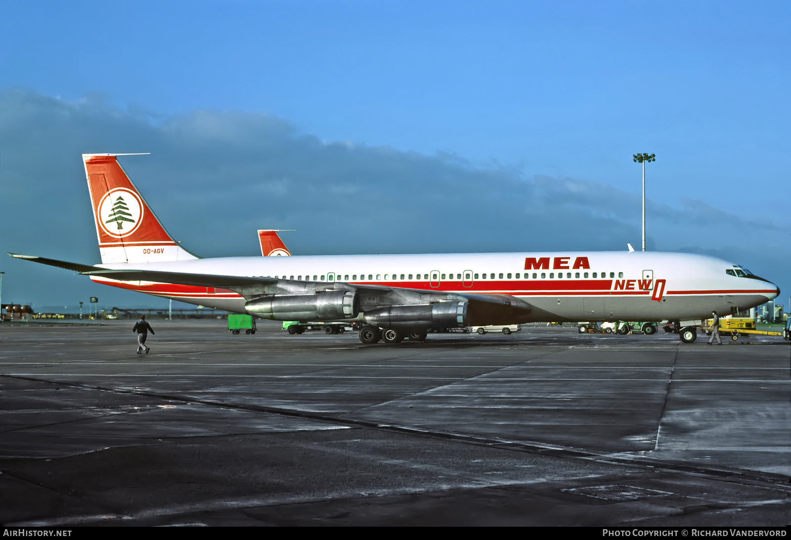 Aircraft Photo of OD-AGV | Boeing 707-347C | MEA - Middle East Airlines | AirHistory.net #874019